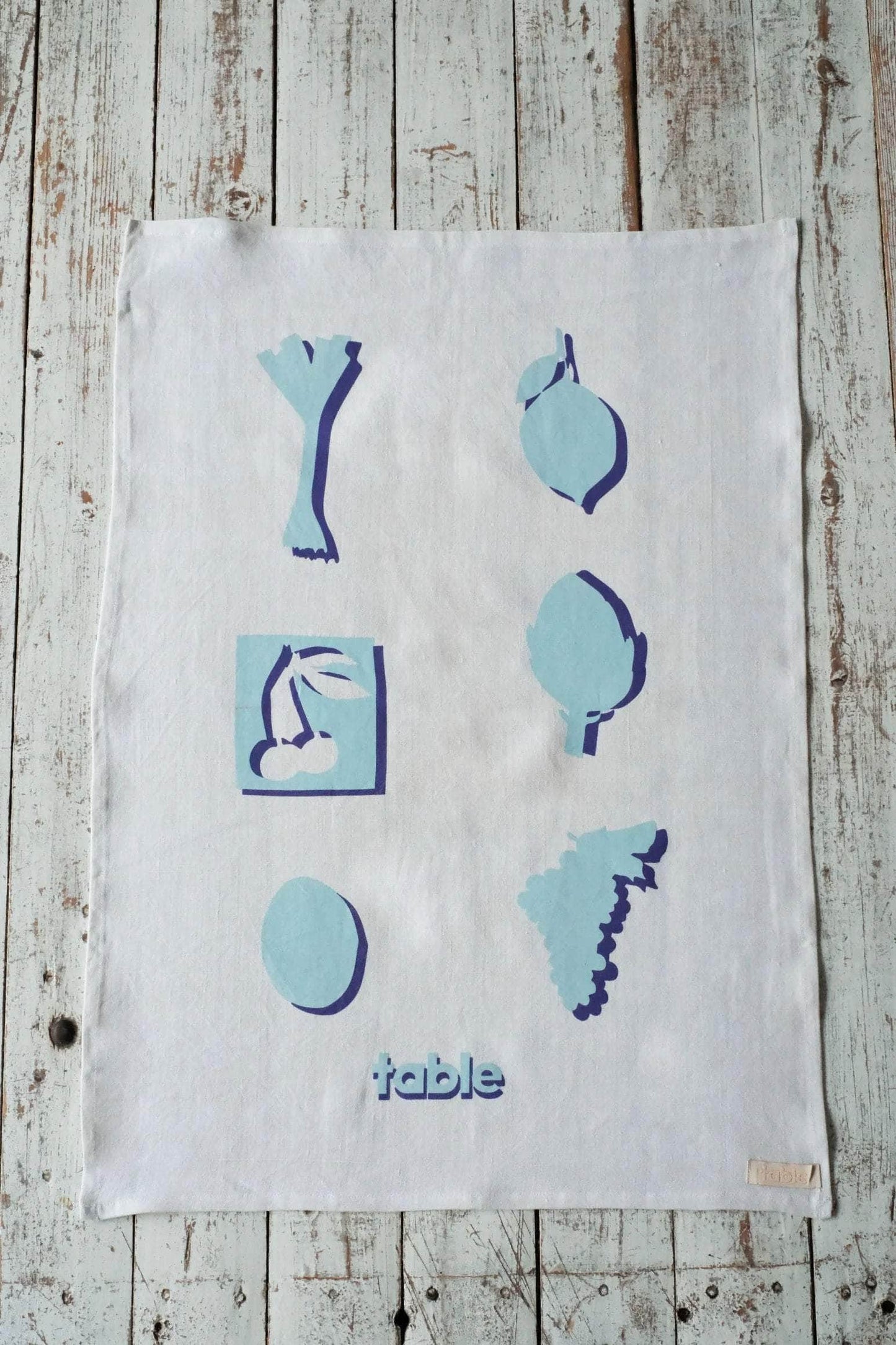 Blue Market Dishcloth