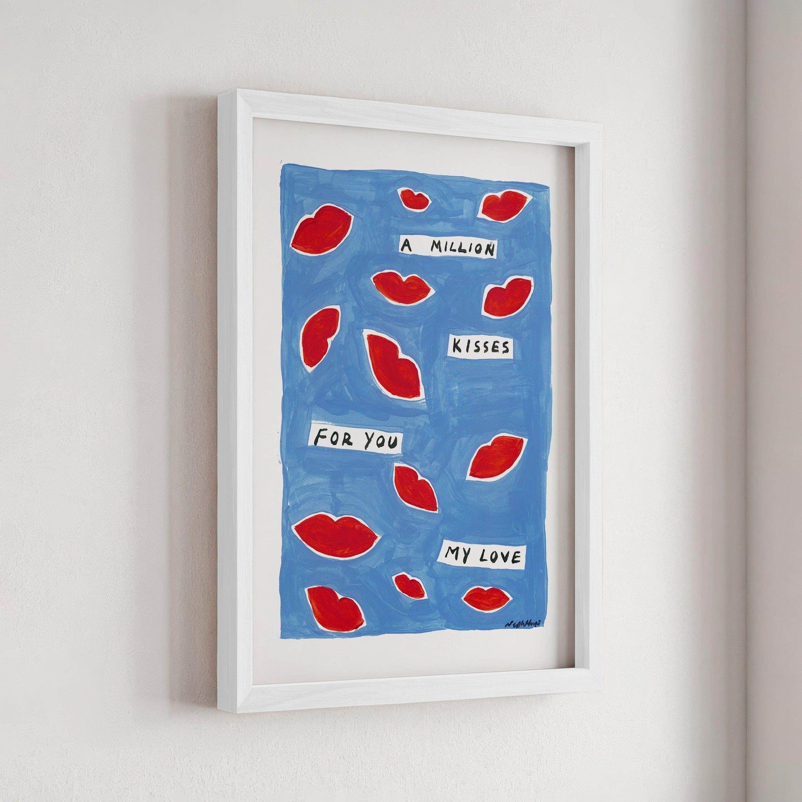A Million Kisses Print