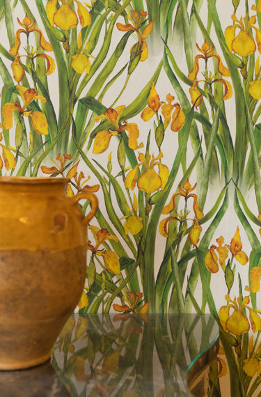 Wild Iris Large Wallpaper