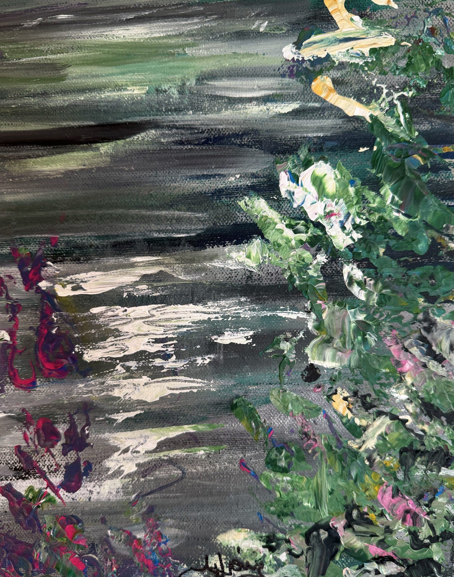 Moon Dance - Acrylic on Canvas-