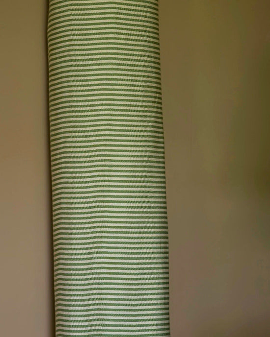 The Fine Stripe in Sage