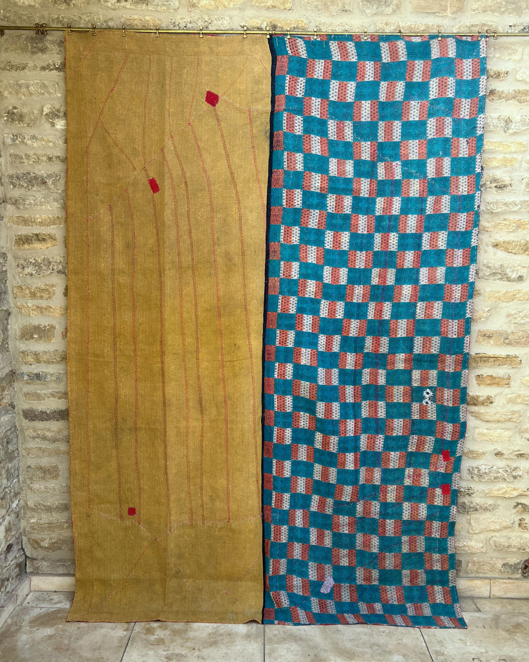 Heavyweight Kantha Quilt No. 827