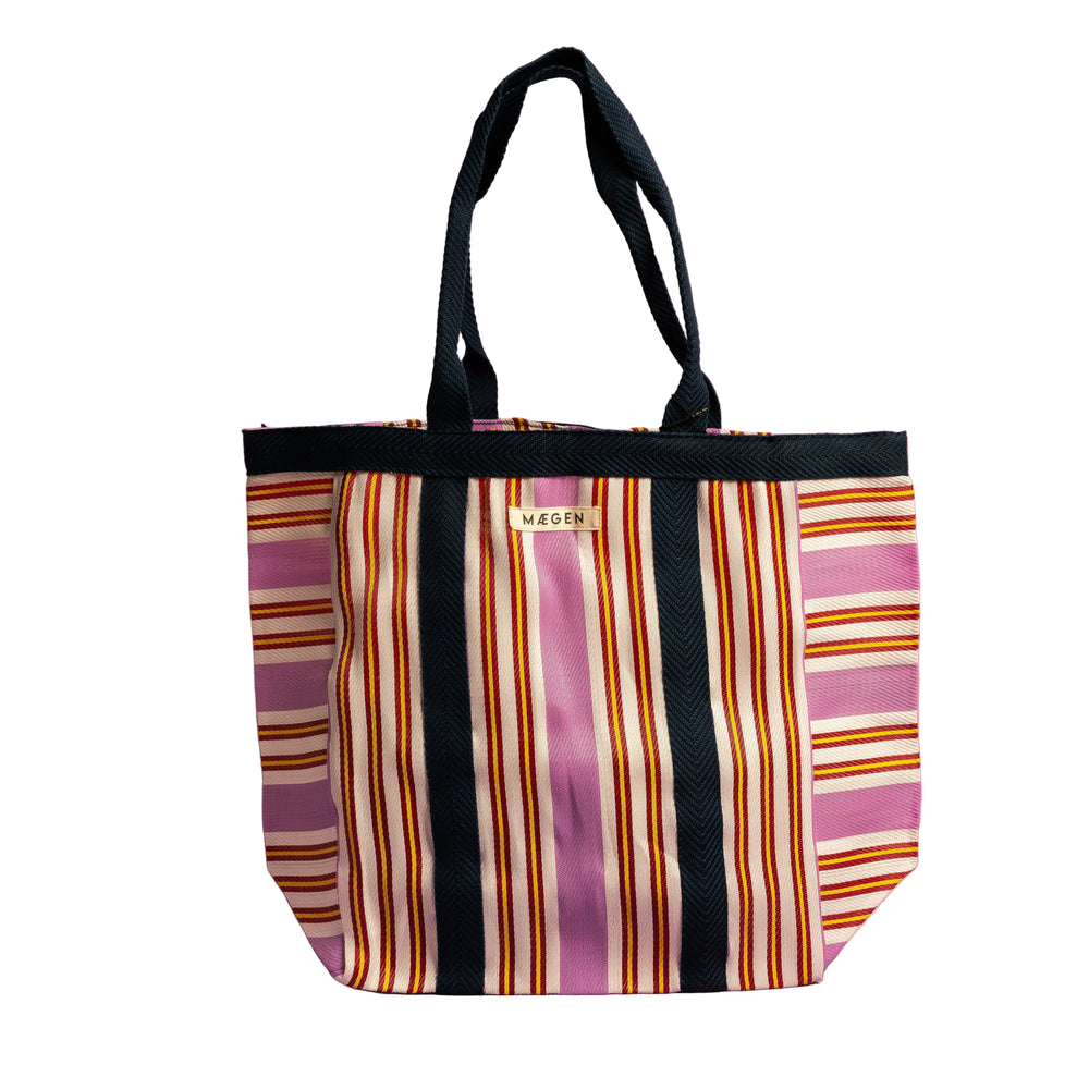Everywhere Bag | Navy/ Pink/ Red