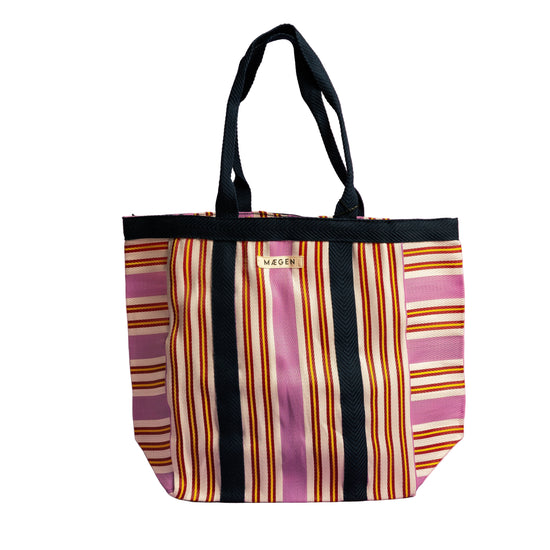 Everywhere Bag | Navy/ Pink/ Red
