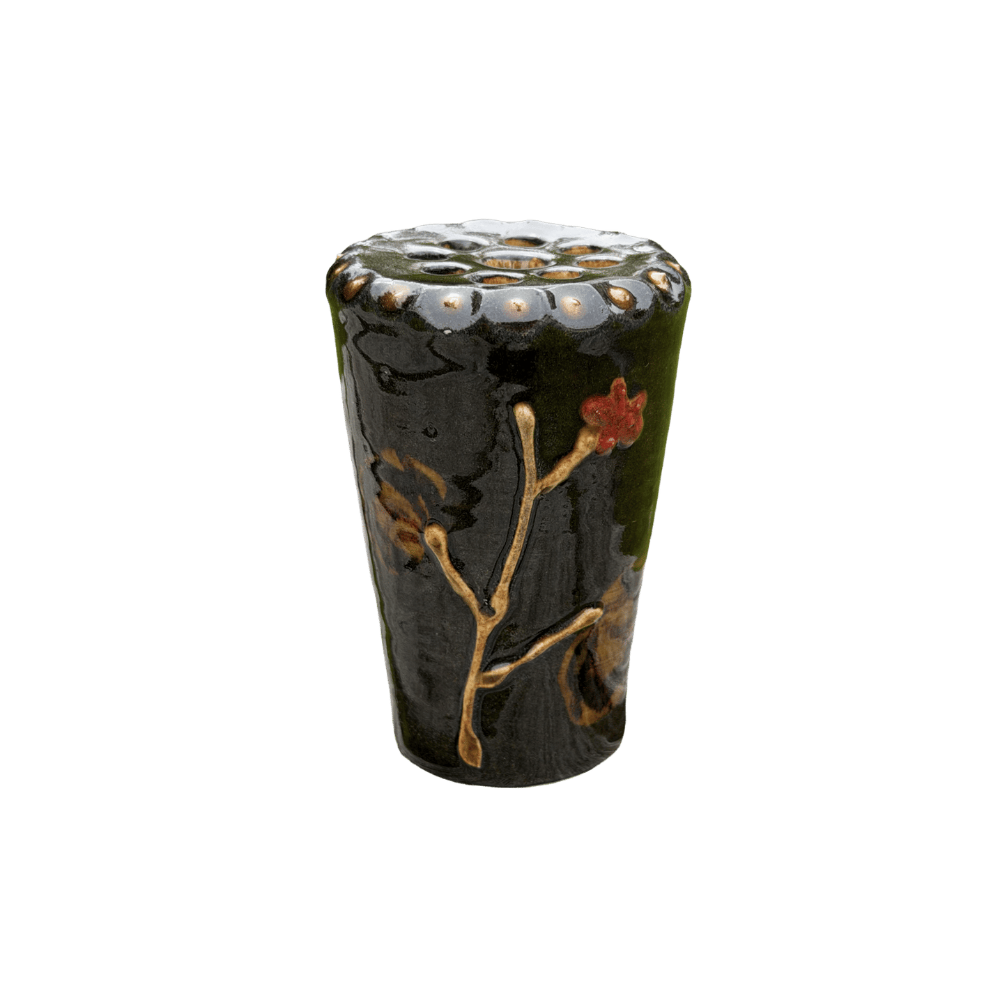 Pelargonium Vase - Black - #6