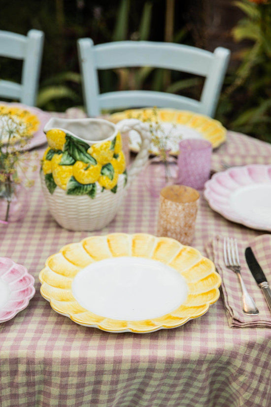 Lido Dinner Plate, Yellow, Set Of 4