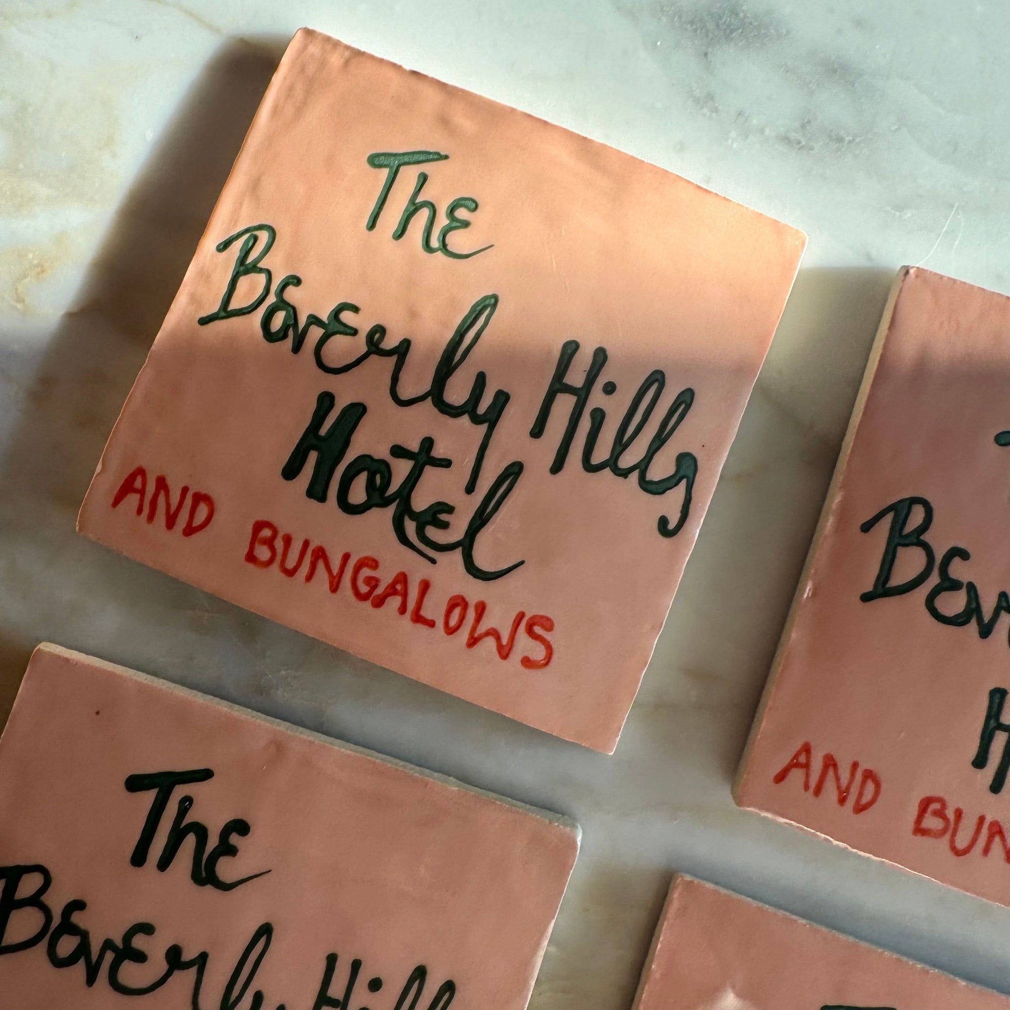 ‘The Beverly Hills Hotel’ Ceramic Coaster