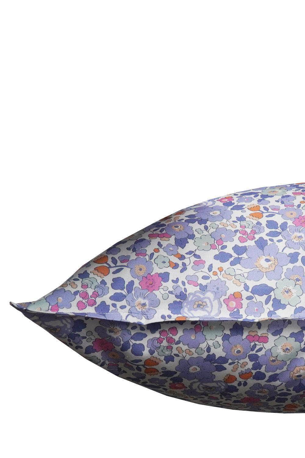 Bedding Made With Liberty Fabric Betsy Lavender Blue