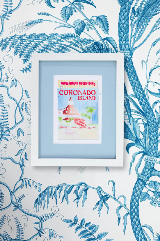 Coronado Island Matchbook Print