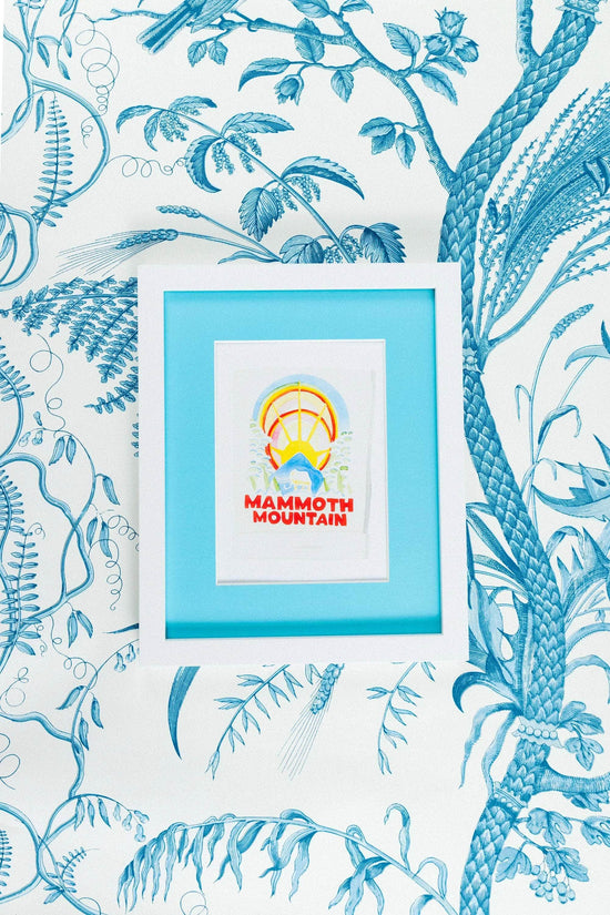 Mammoth Mountain Matchbook Print
