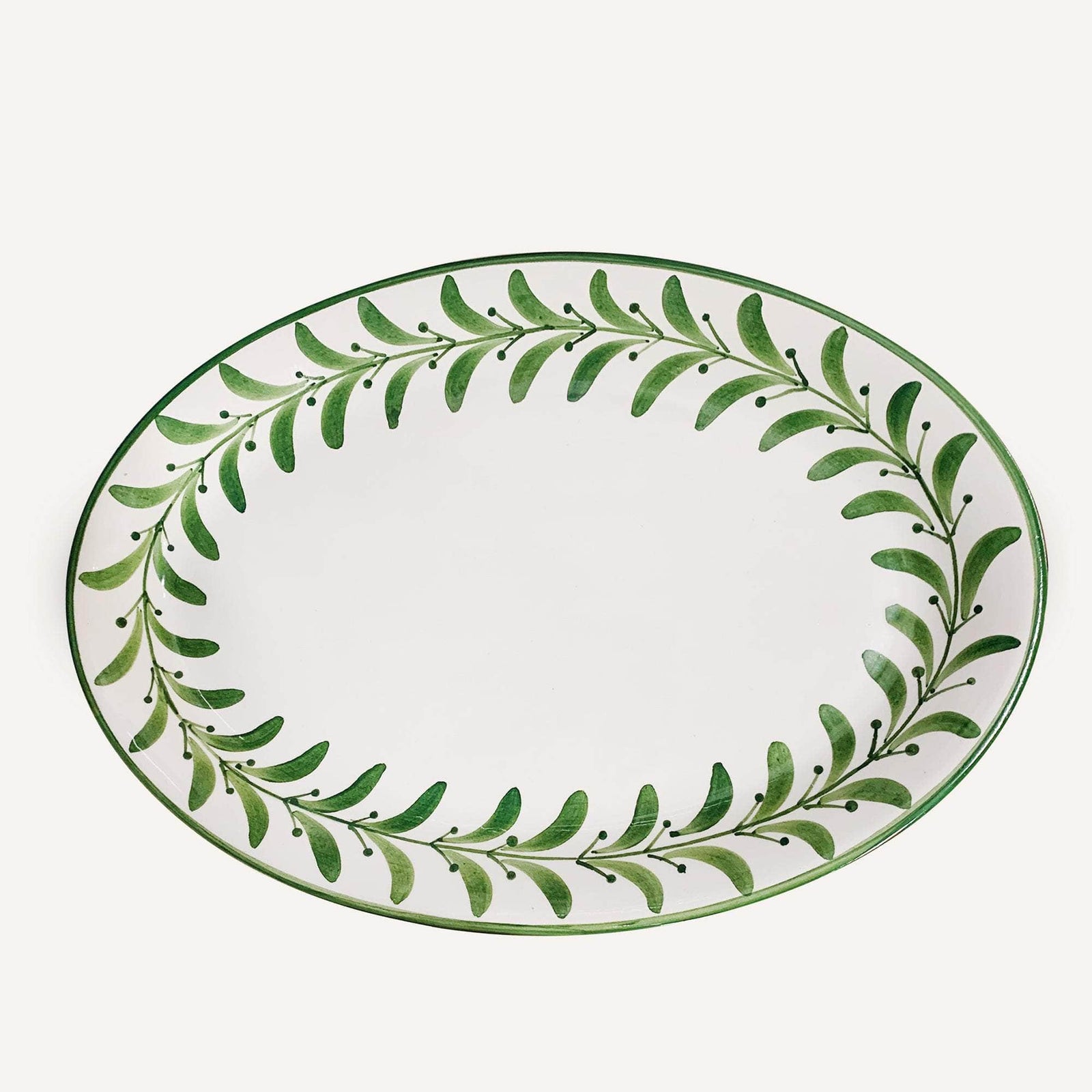 Helecho Serving Trays (set of two) - Fern Green