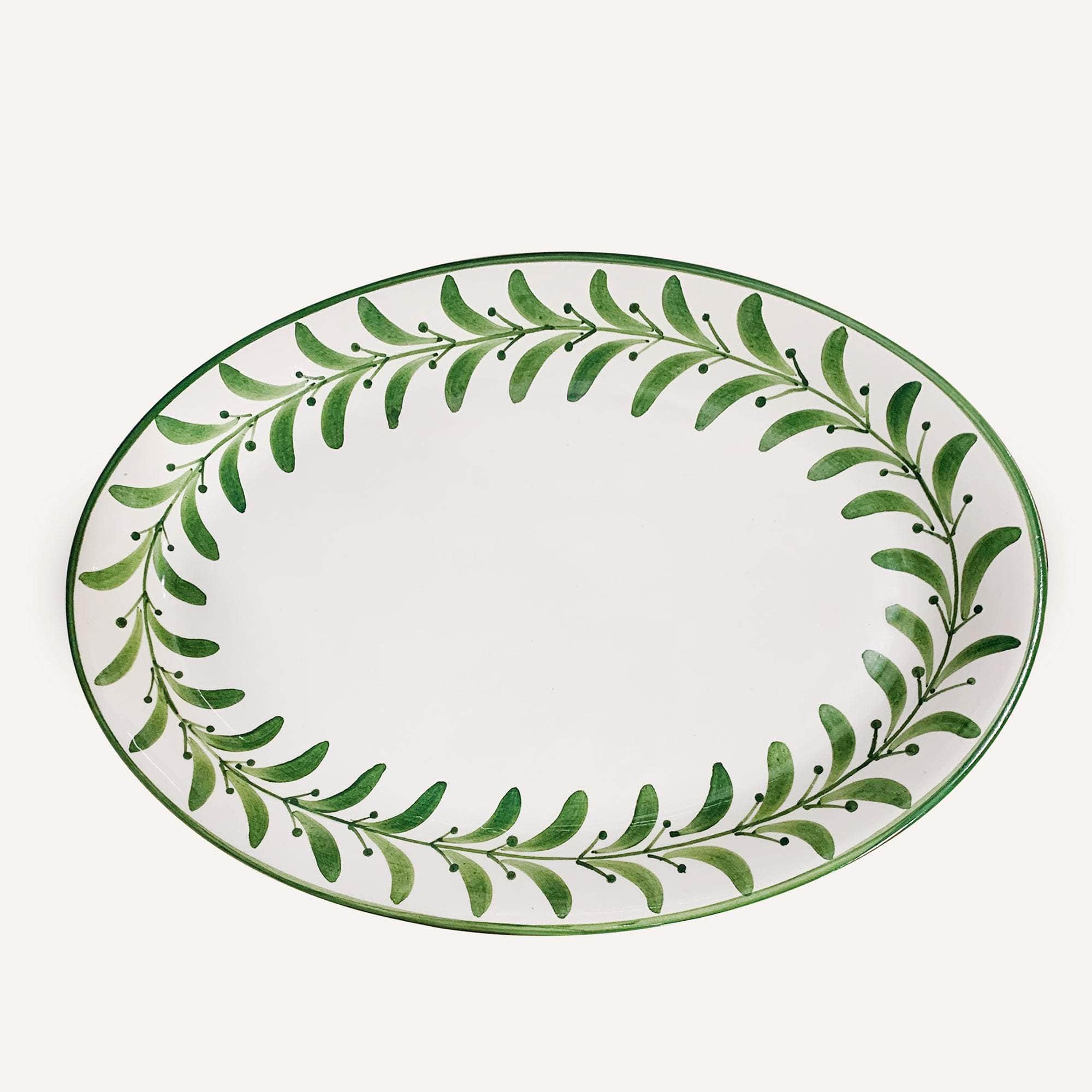 Helecho Serving Trays (set of two) - Fern Green