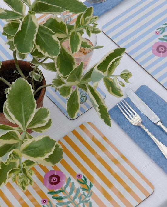 Bloomfield Stripes Set of 6 Placemats