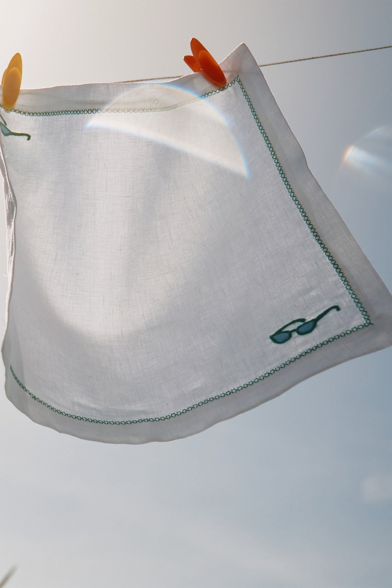 Linen Napkin "Les Lunettes de soleil"
