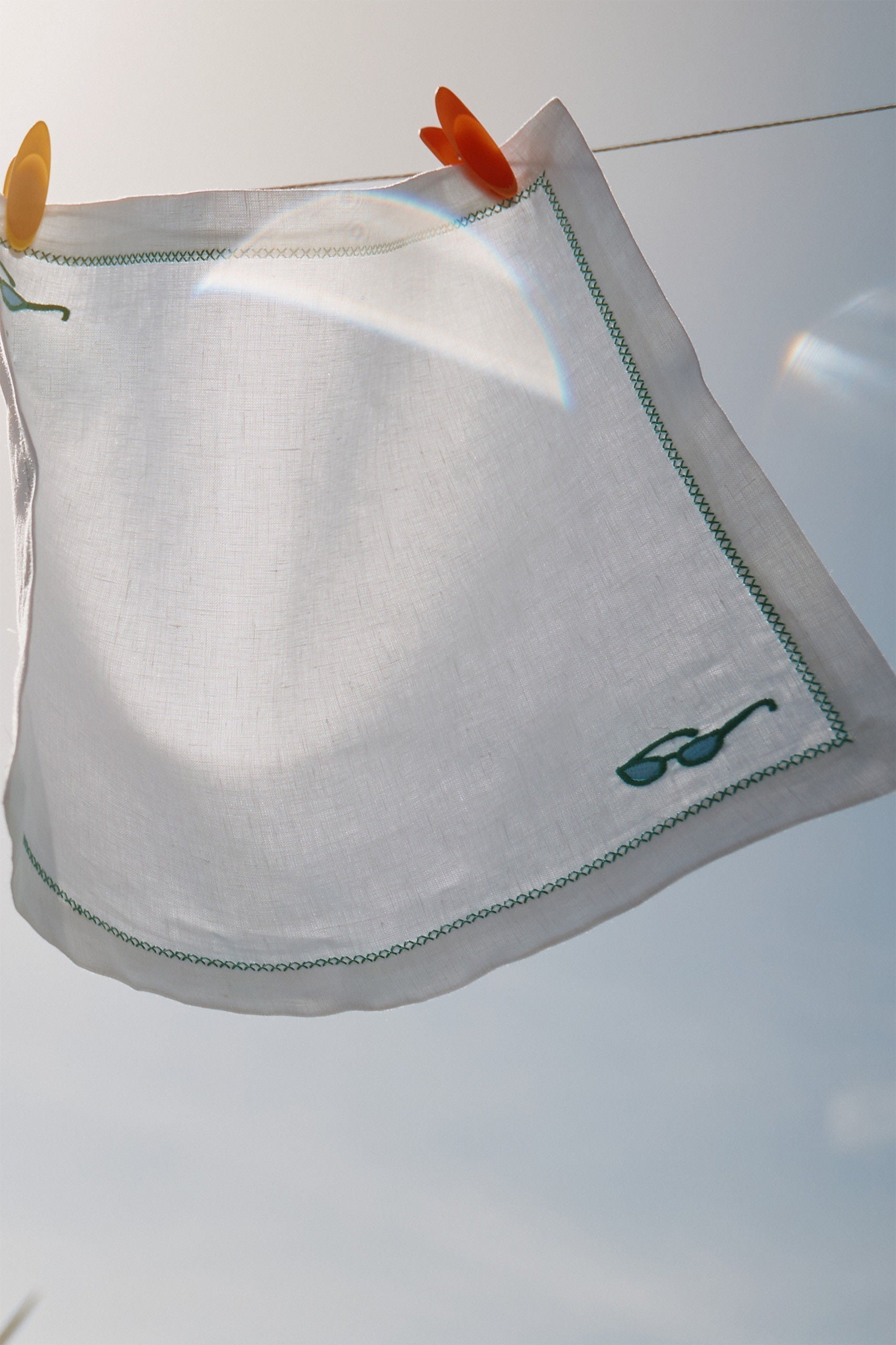 Linen Napkin "Les Lunettes de soleil"