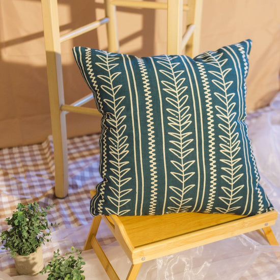 Echo - Throw Pillow Cover - Forest Green