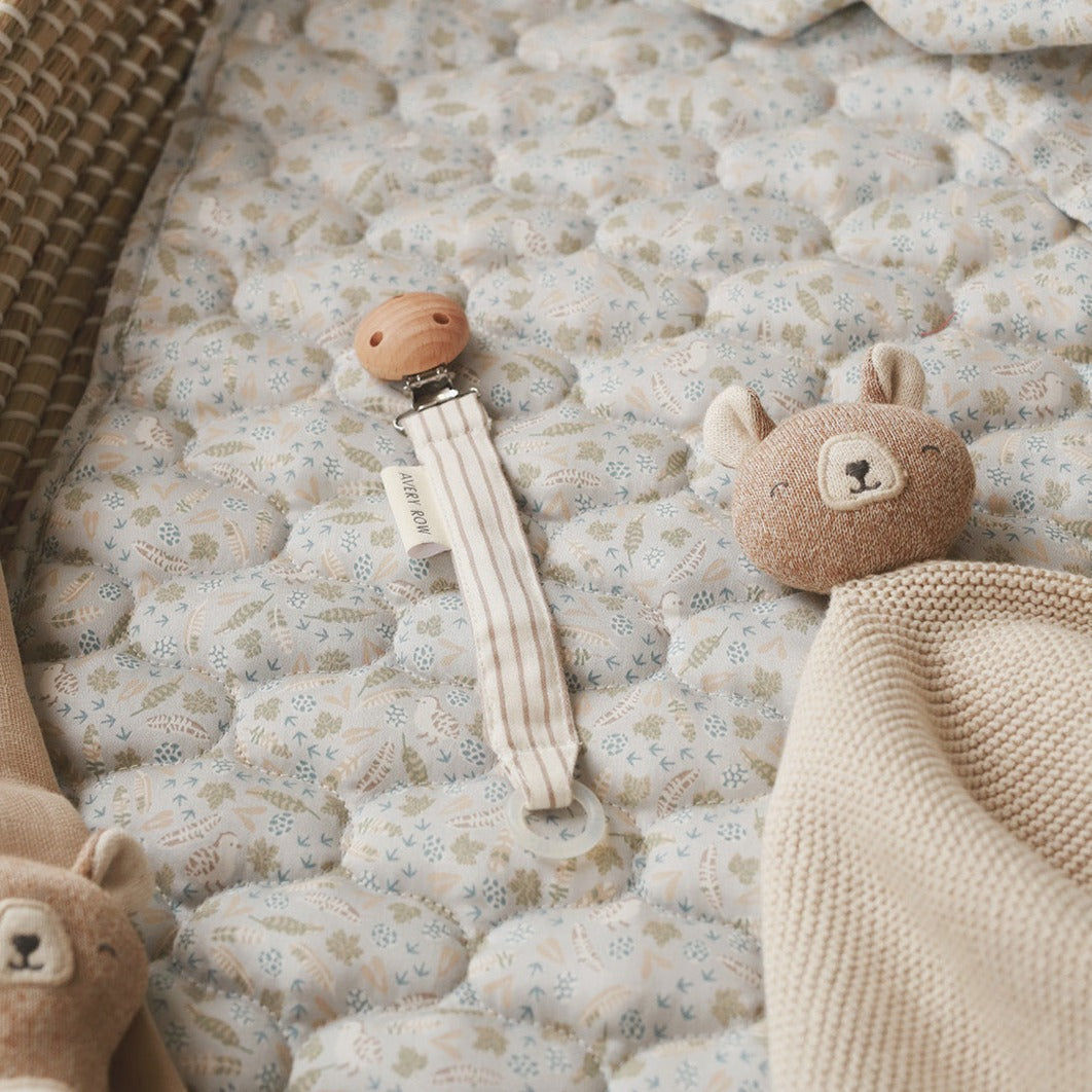 Changing Basket Cotton Liner - Nature Trail