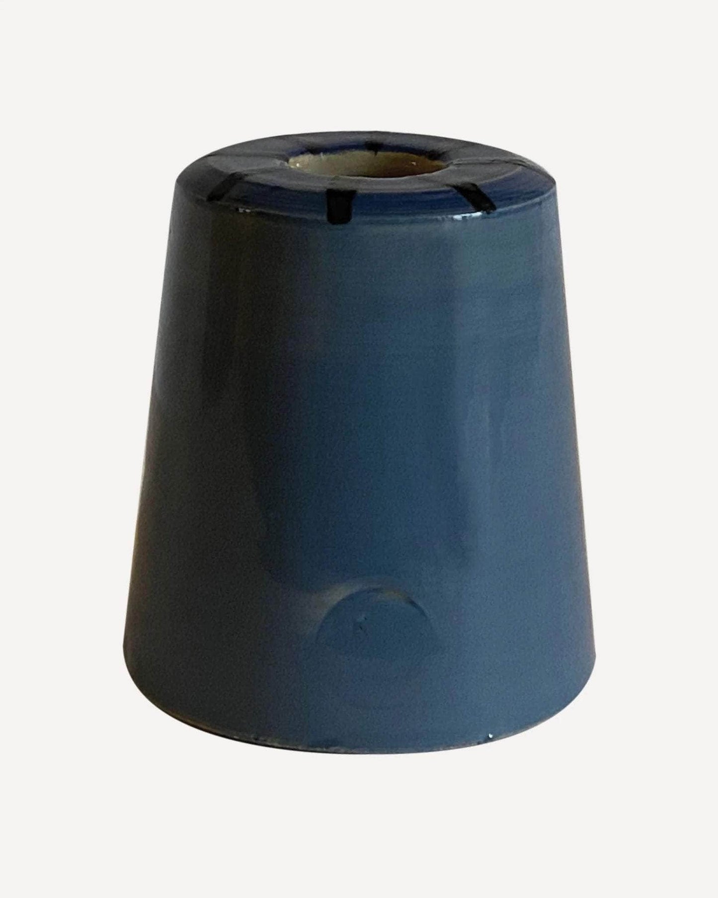 Isolation Face Candle Holder Pale Blue