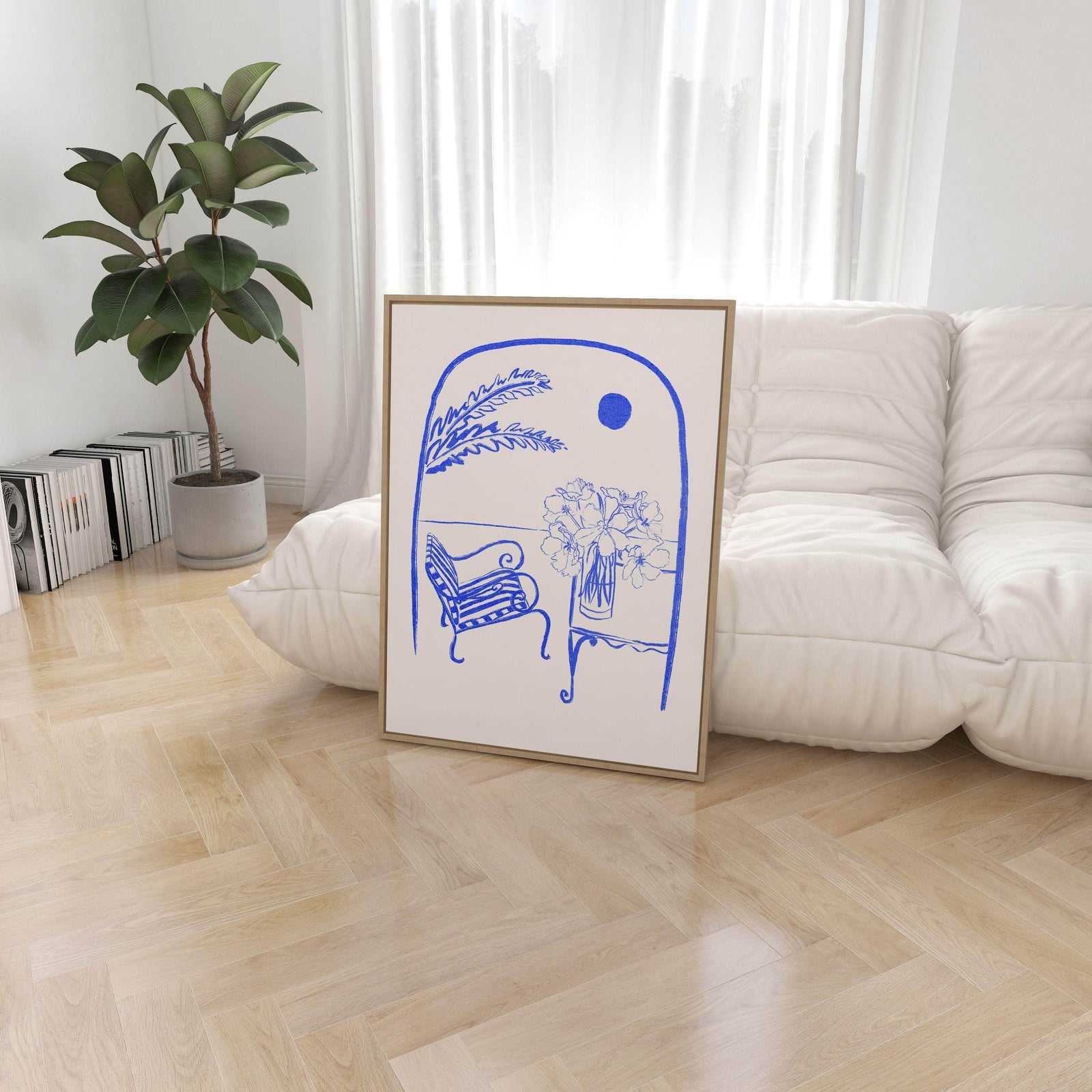 Soleil De L'après-Midi Art Print