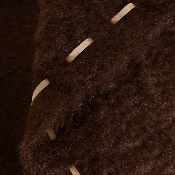 Chocolate Mohair Blanket – Viso X Ready To Hang