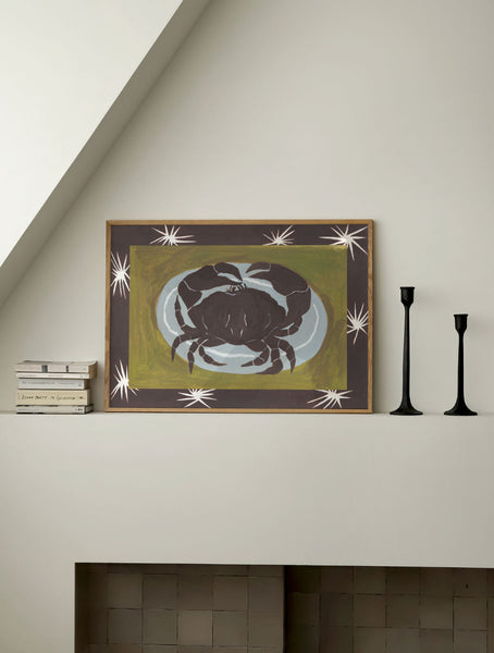 Cancer Crab Star Sign Print