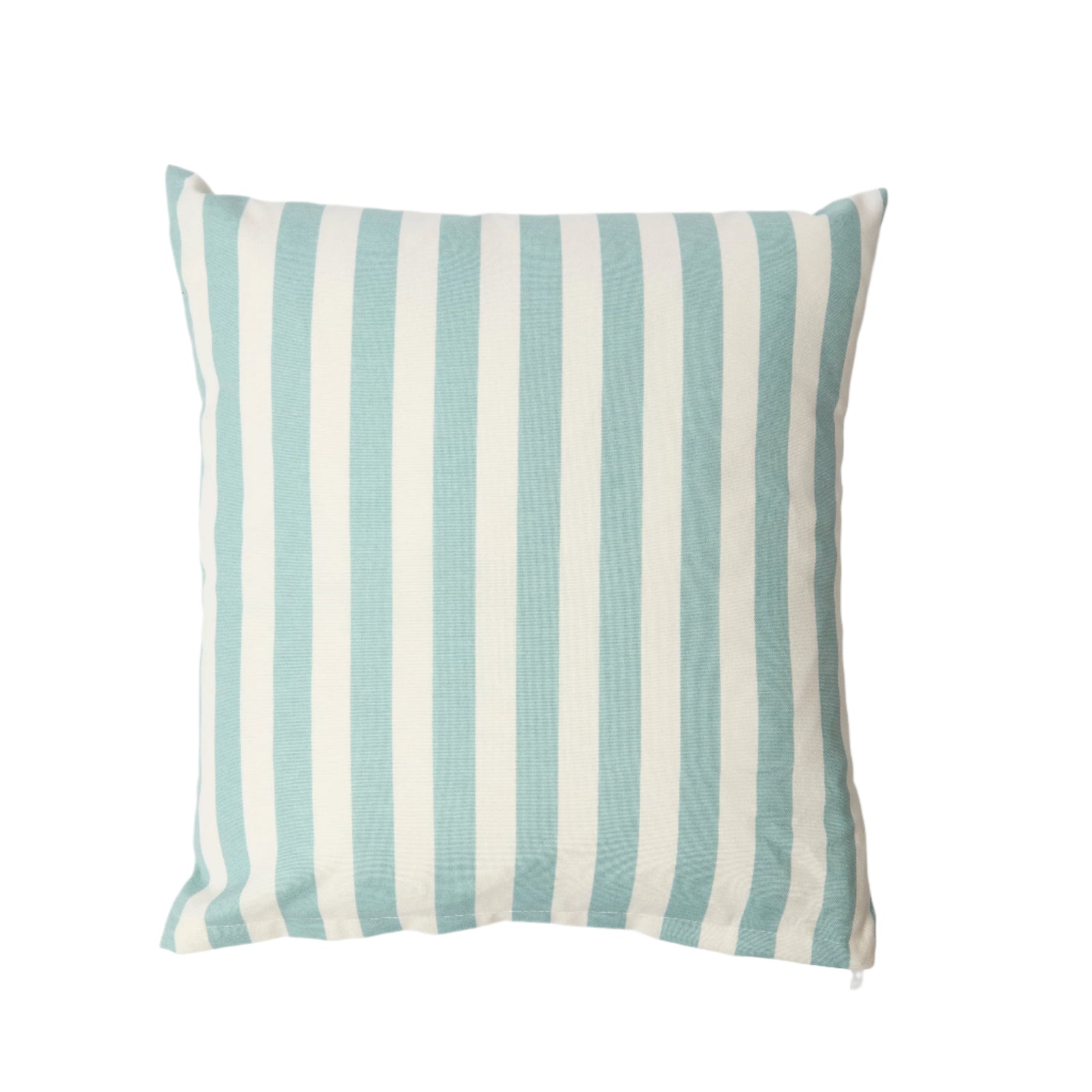 Bright Blue Striped Cushion