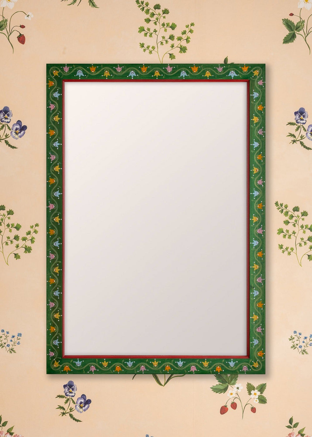 Rosa Mirror - Malachite, Large