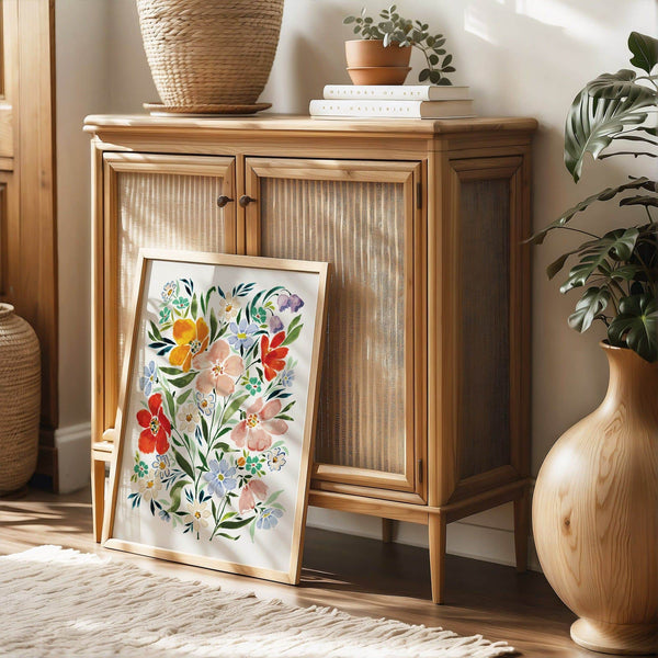 Joyful Florals Art Print-