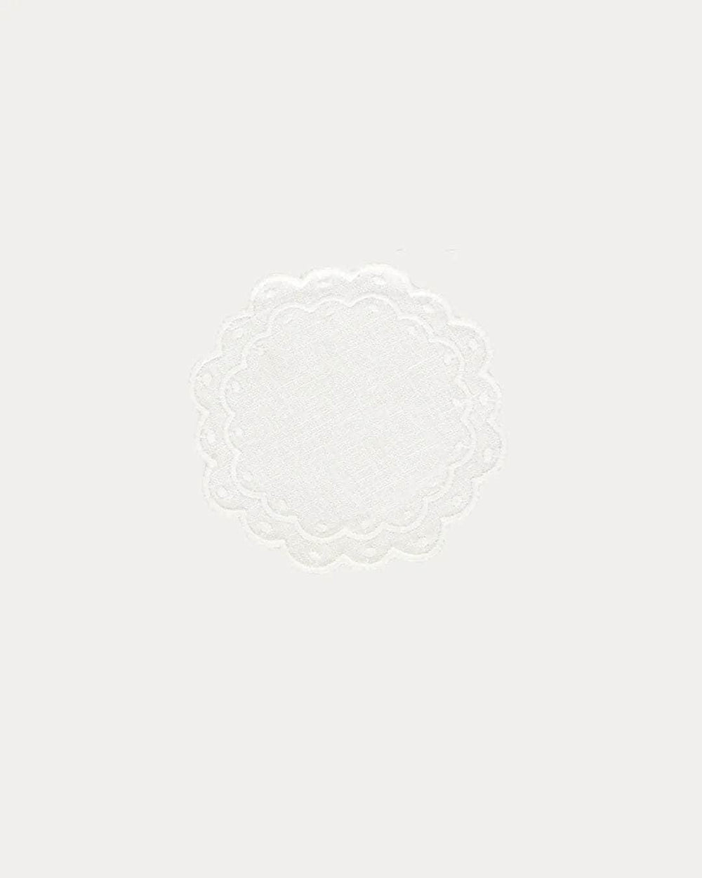 Dots Coaster, White