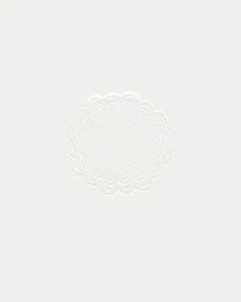 Dots Coaster, White