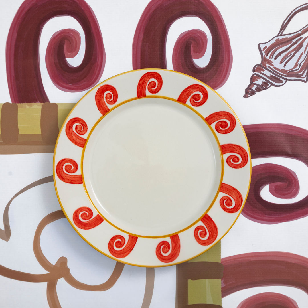 Terracota Sirenus Dinner Plate Set-Of-Two