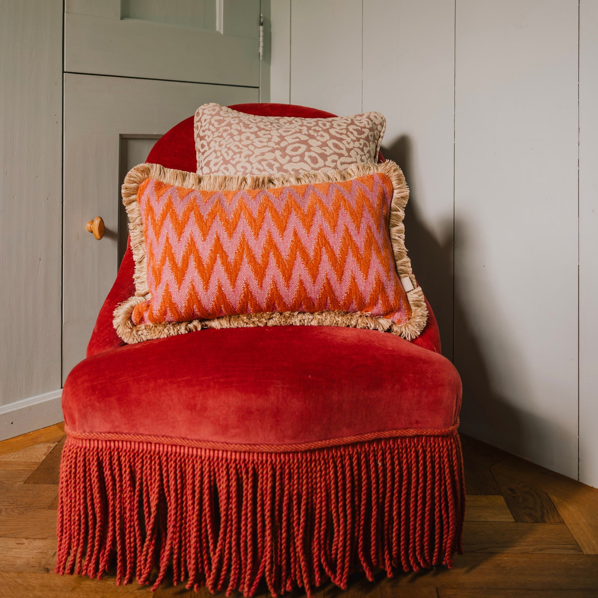 Cushion Rosita Orange & Pink