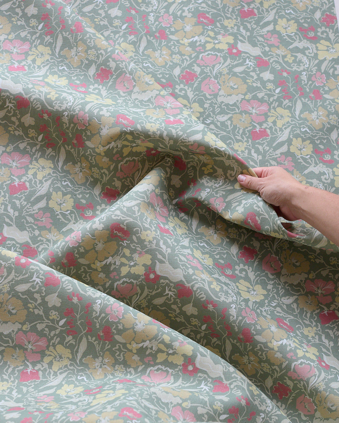 Wandle Wilde Linen - Forest