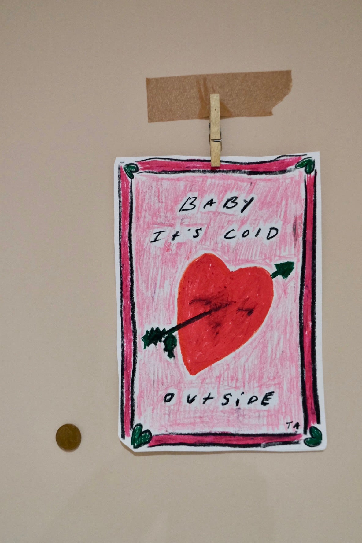 Baby It's Cold Outside Artwork-