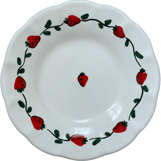 Frutta Strawberry Plate - 16cm