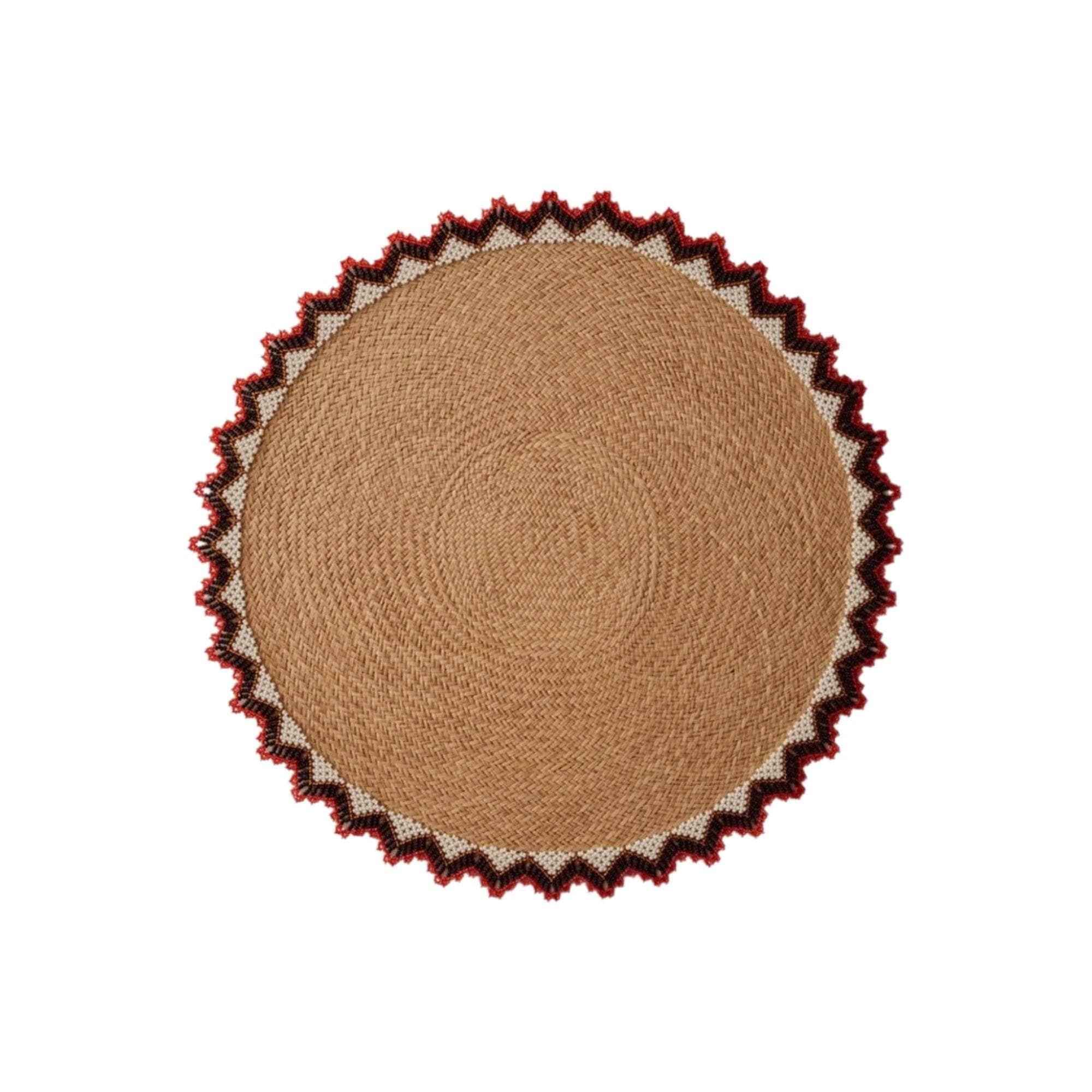 Alicia Placemats - Bright Red