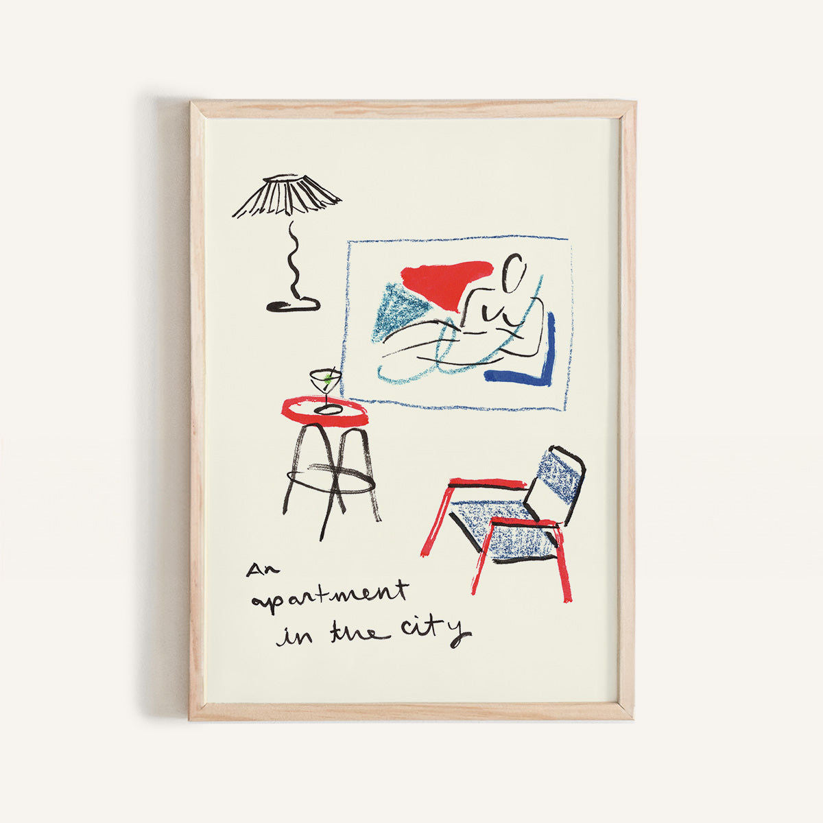 “An Apartment in the City” Mini Art Print