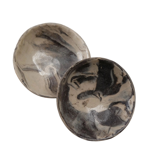 Mieke - Small Nerikomi Ceramic Trinket Set of 2