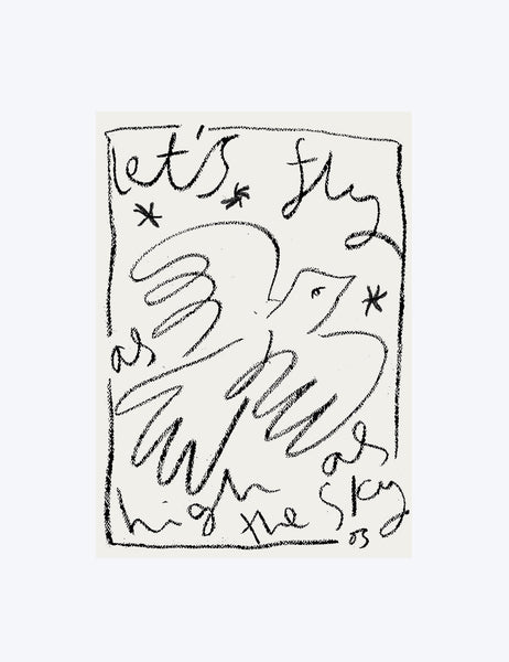 Let's Fly Print