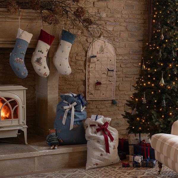 Christmas Present Sack - Owlet Friends