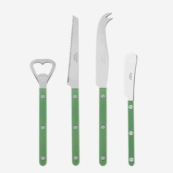 Bistrot Pearly Aperitif Set, Green Garden