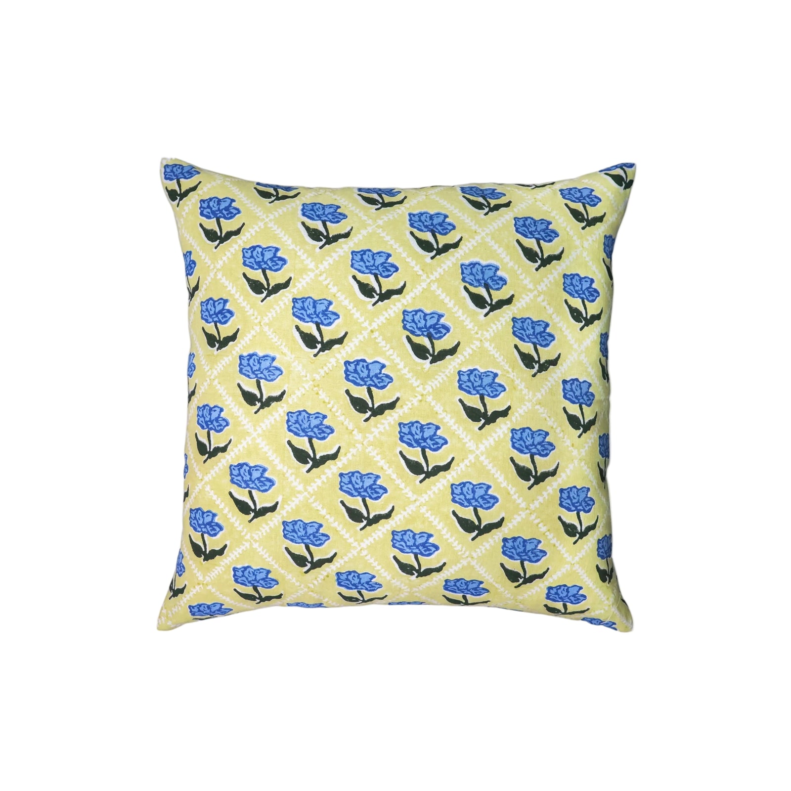 Noor Throw Pillow Cover - Butter Yellow