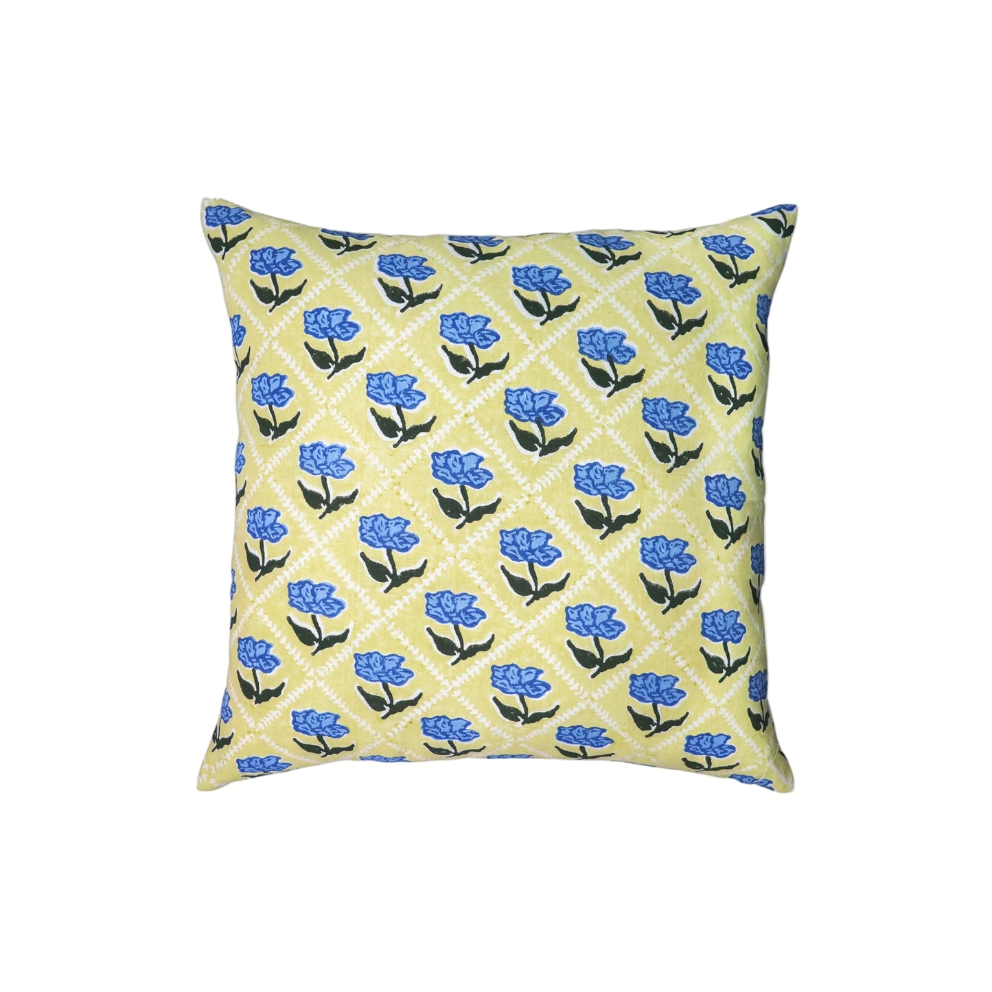 Noor Throw Pillow Cover - Butter Yellow