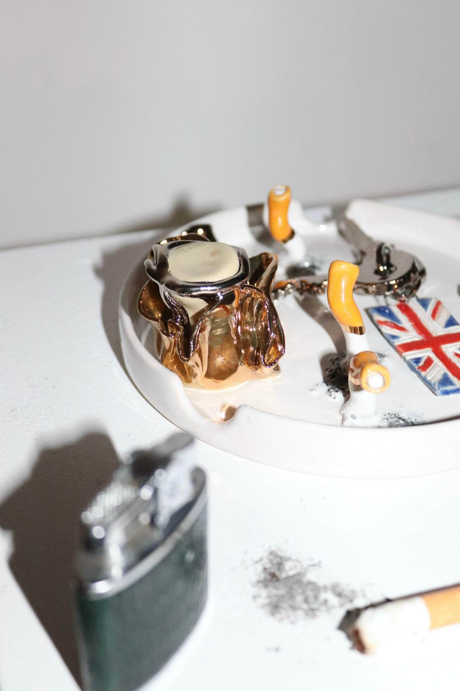 Union Jack Keyring Ashtray