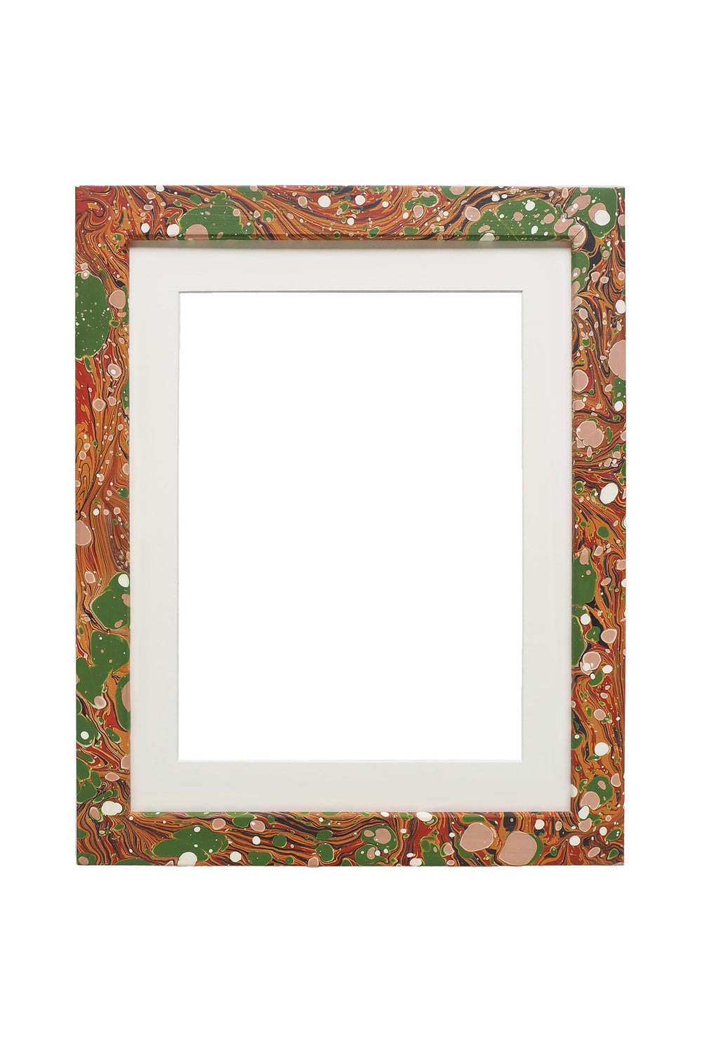 Hand Marbled Igneus Frame