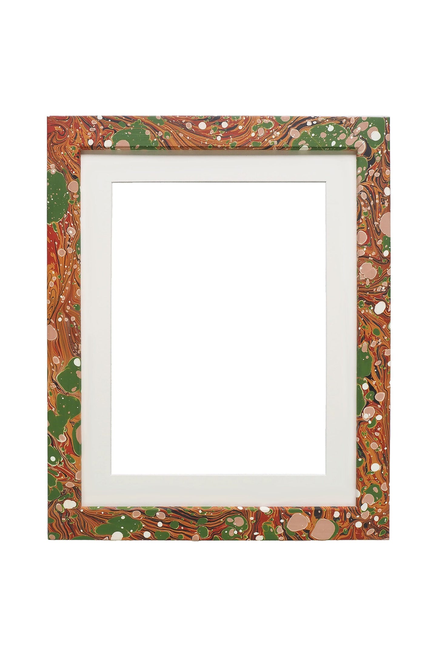 Hand Marbled Igneus Frame