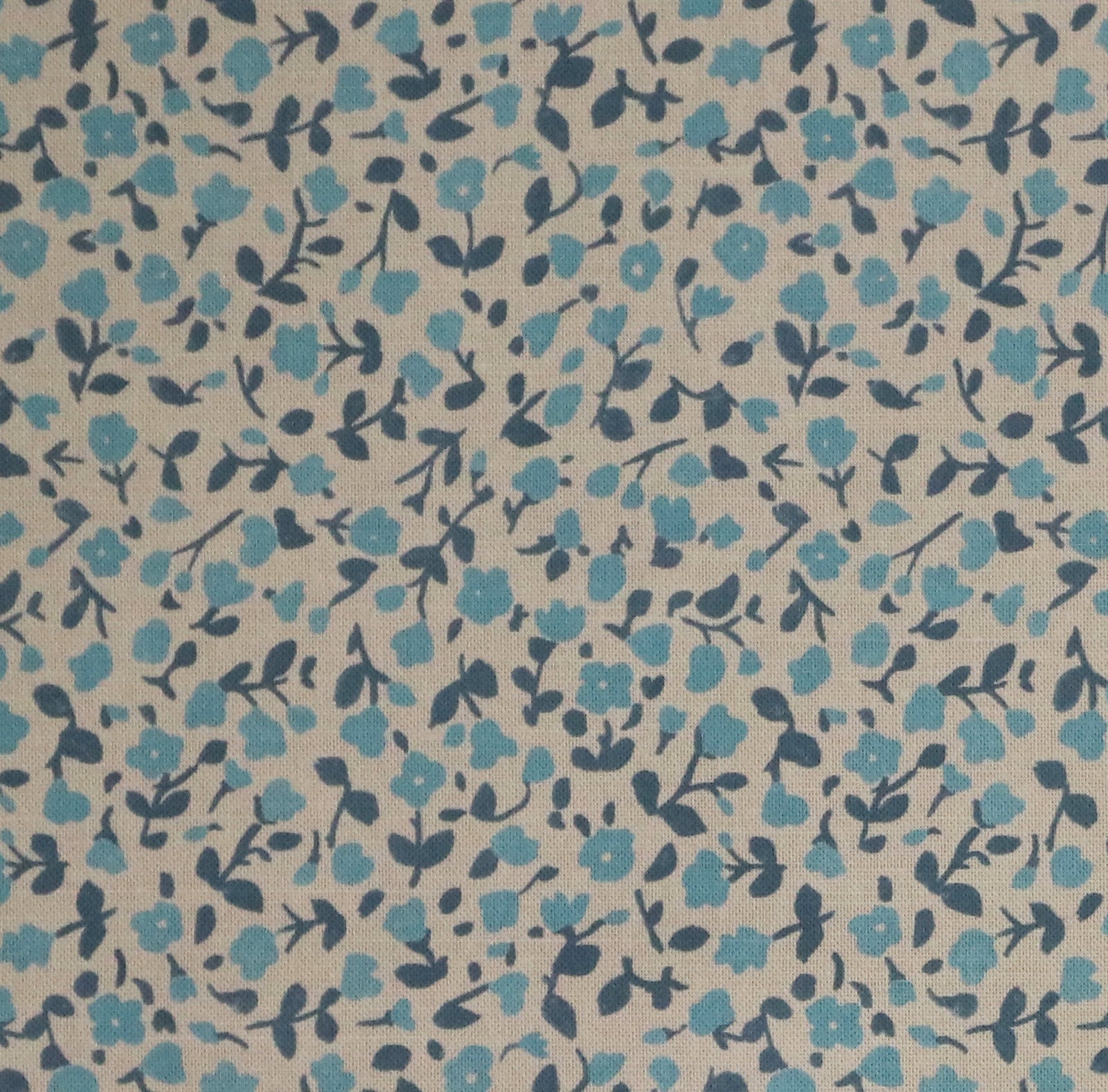 Maison Fleurie - Blossom Two Blues Fabric