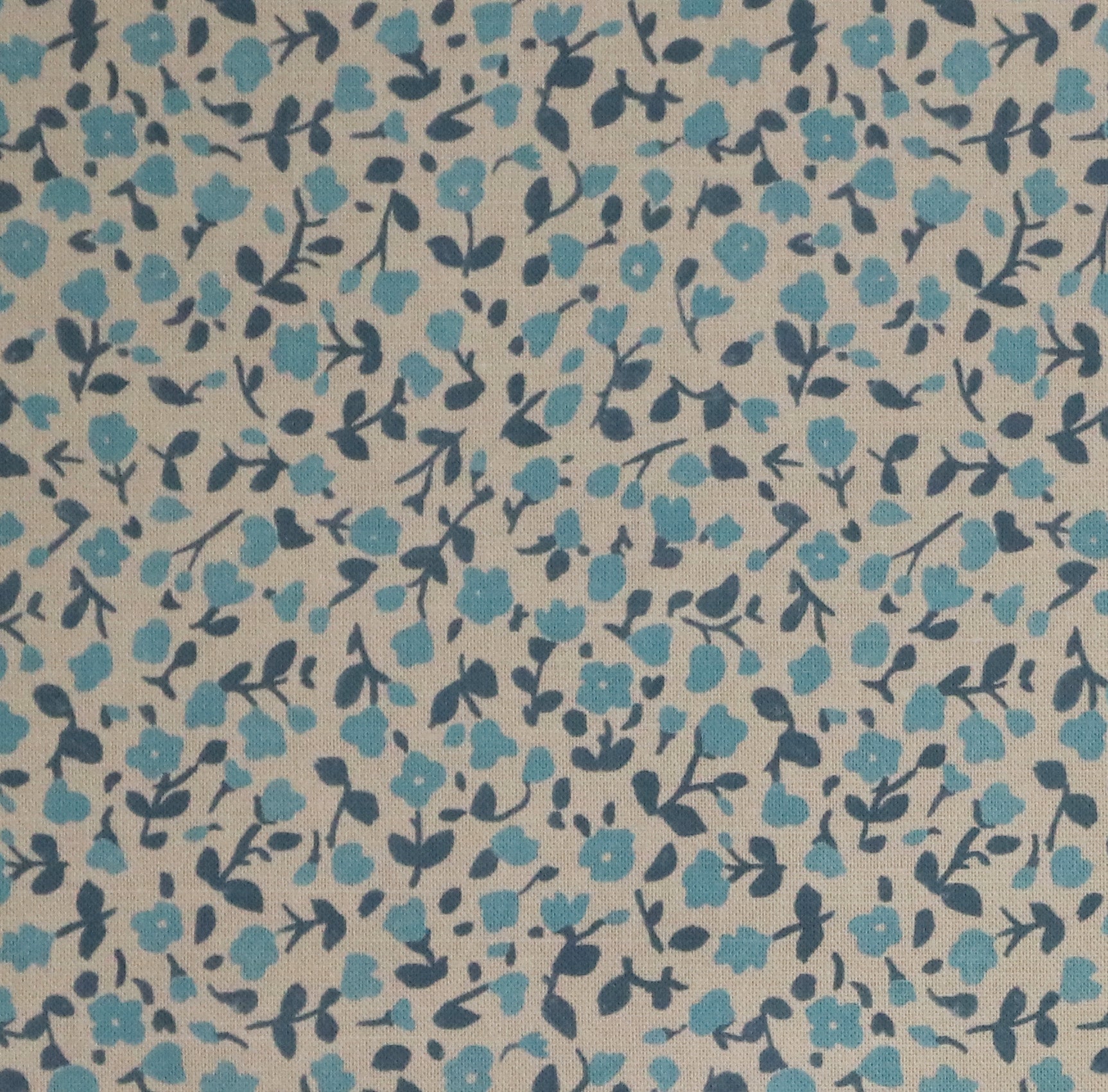 Maison Fleurie - Blossom Two Blues Fabric