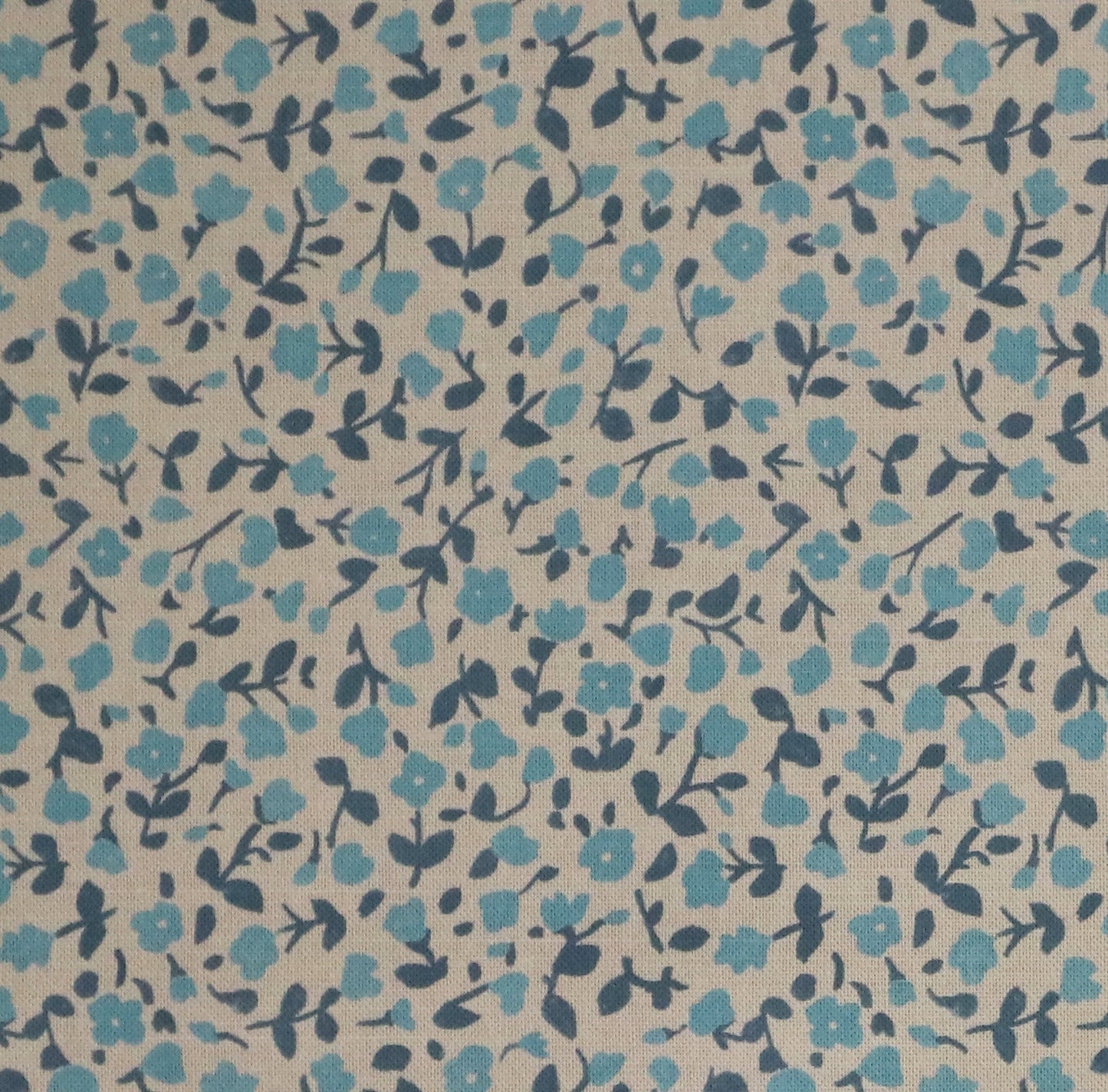 Maison Fleurie - Blossom Two Blues Fabric