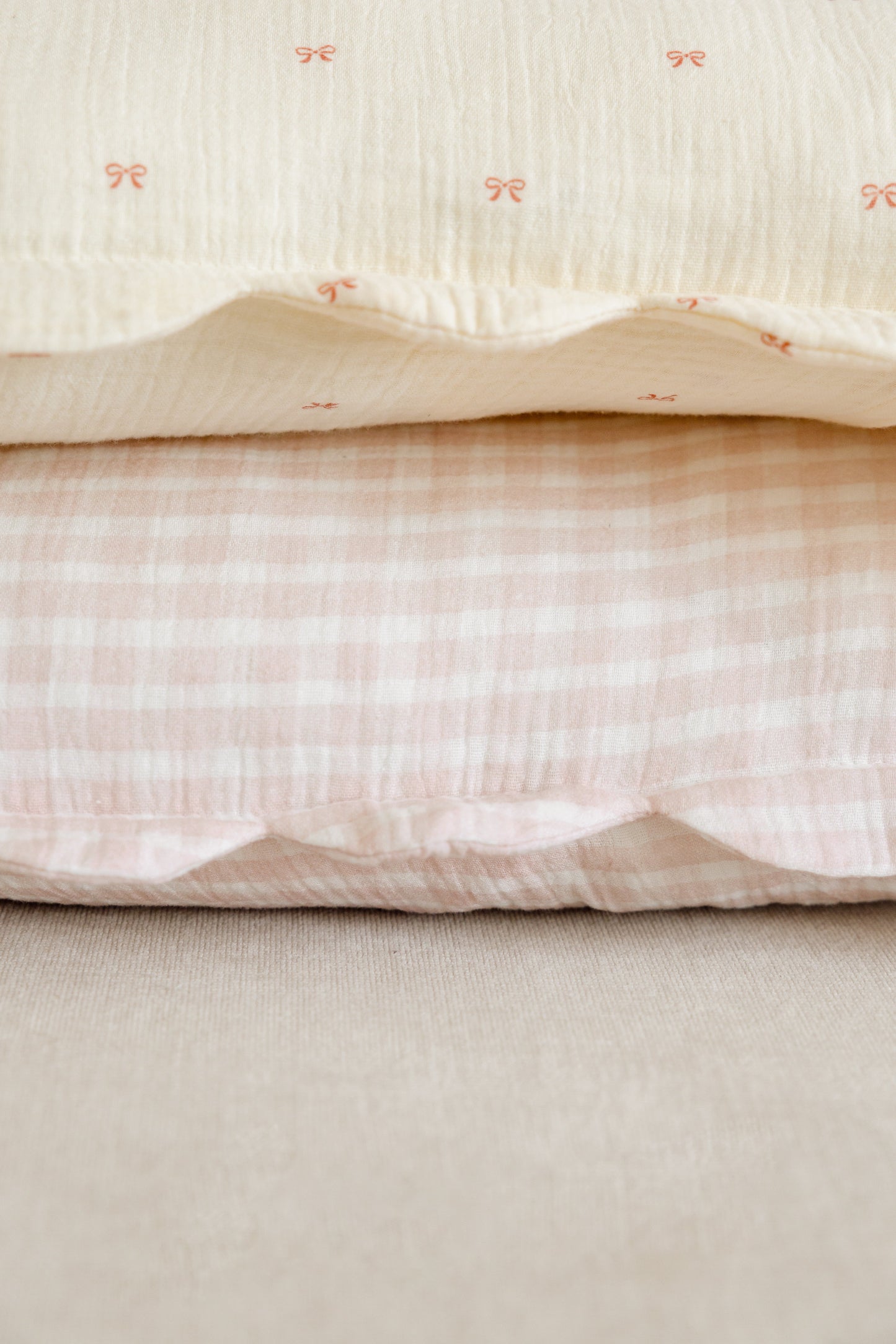 Soft Petal Cushion Covers (Set of 2) – Ribbon